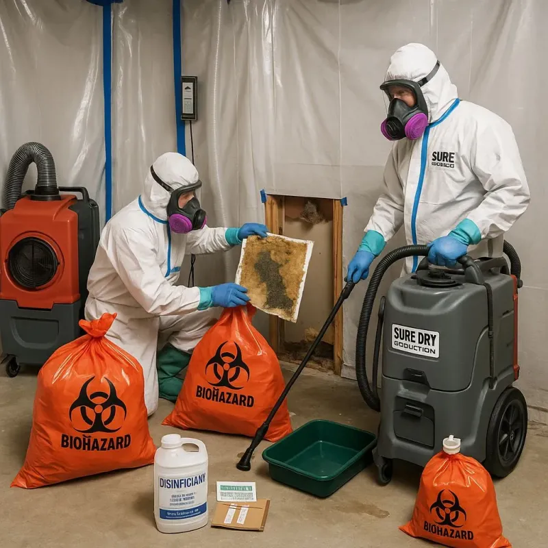 Contaminated Water Handling Protocols process in Courtland, VA