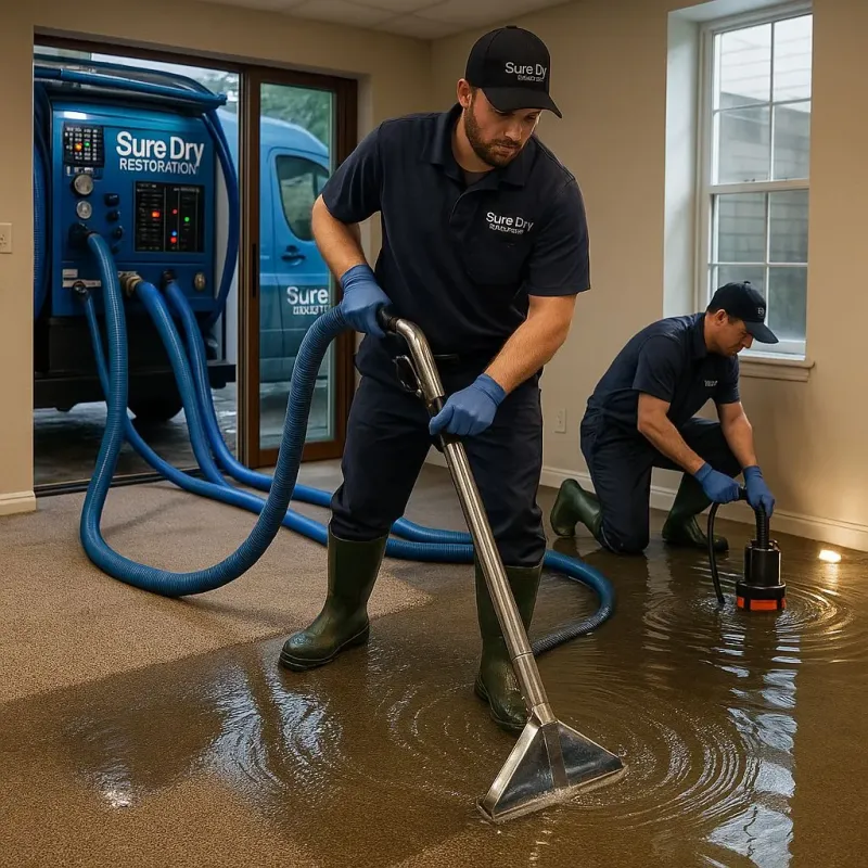 Water Extraction and Removal process in Courtland, VA